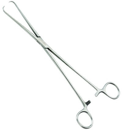 SCHOEDER Tenaculum Forceps Short Jaws 25 cm