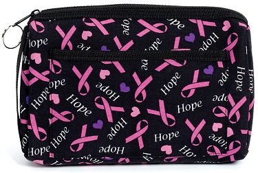 Hope Pink Ribbon Nurses Compact Carrying Case