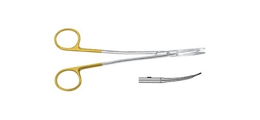 Freeman-Kaye TC Facelift Scissor Curved 18 cm  