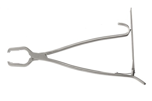 LANE Bone Holding Forceps With Ratchet 33 cm
