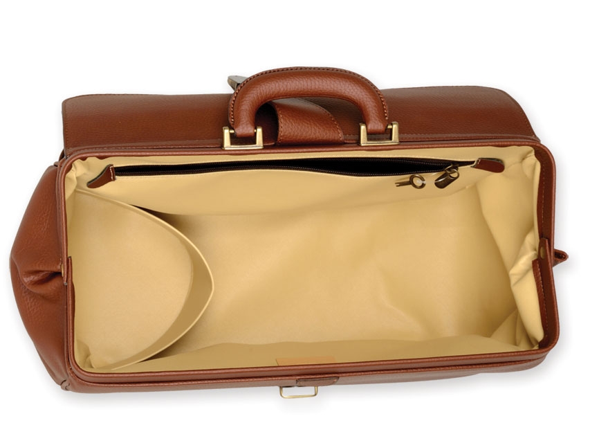Large Doctors Bag Colour Brown Cognac