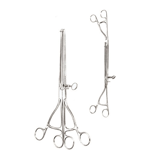 Lane Stomach Clamps 30 cm Straight 