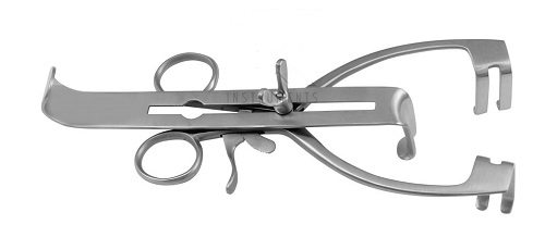 MAYO-ADAMS Retractor With Centre Blade 17 cm