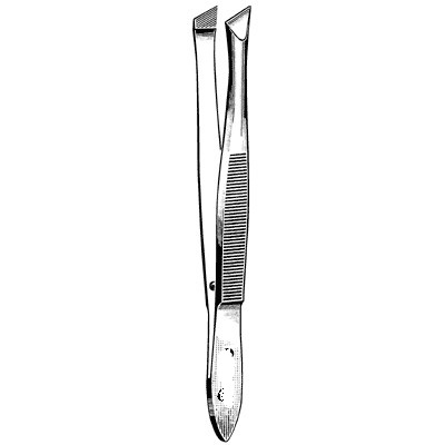 Bergh Cilia Splinter  forceps 11cm