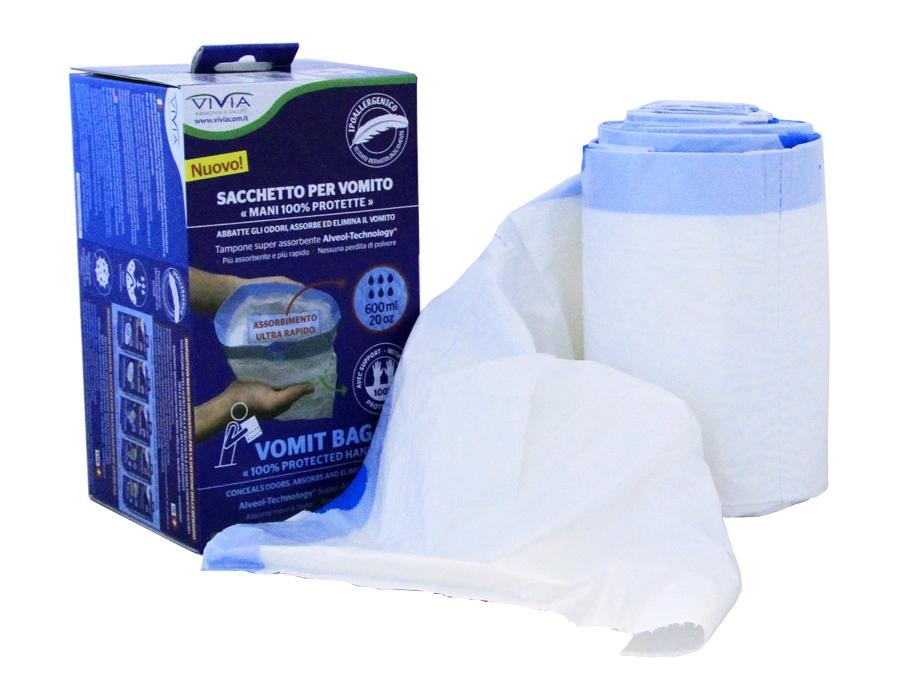 Vomit Bags Total Protected Hands  Box of 20 