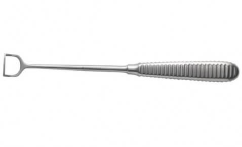BECKMANN Adenoid Curette Length  22 cm Width 17.0 mm