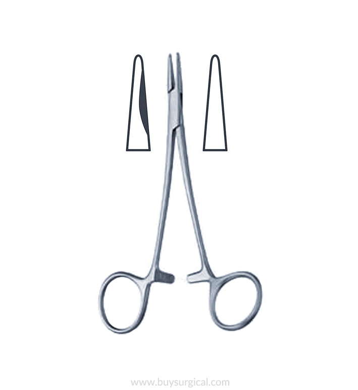 NEIVERT Needle Holder Smooth Jaws 13 cm