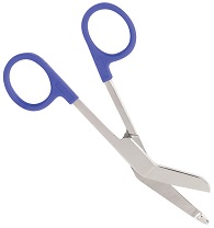 Listermate Bandage Scissors - Royal Blue 14 cm  Autoclavable 143C