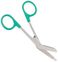 Listermate Bandage Scissors - Teal 14 cm  Autoclavable 143C