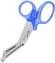 Nurse Utility Scissors - Frosted Royal 14 cm Autoclavable 143C