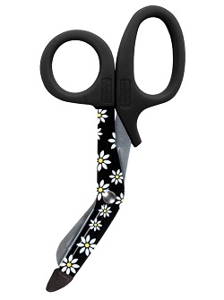 Nurse Utility Scissors Daisy Print 14 cm Autoclavable 143C