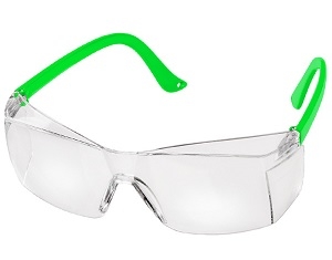  Temple Eyewear Safety Spectacles Green