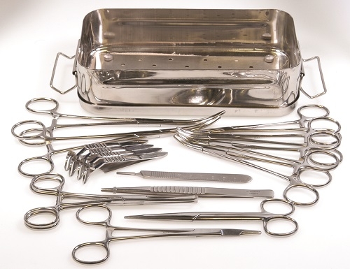  Veterinary Ophthalmic Surgical Instrument Set Large 
