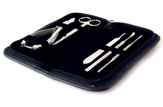 Chiropody set Deluxe 