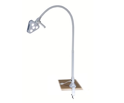 LED Desk Clamp Examination Light Spring Balanced Arm