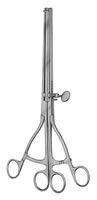 LANE Stomach Clamp Forceps Curved 30 cm