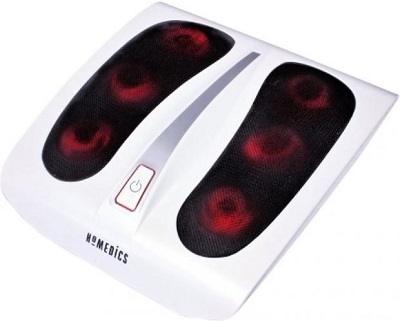 Shiatsu Heated Foot Massager with Heat  in White