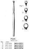 FOX Curette 3.0mm fig 1 14 cm