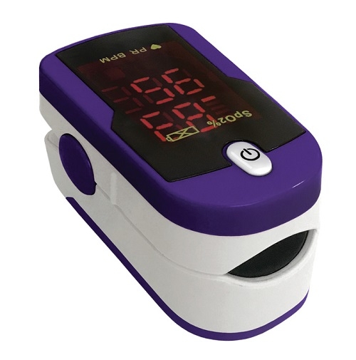 Fingertip Pulse Oximeter Blue
