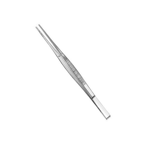 TAYLOR Dressing & Tissue Forceps 1:2 Teeth Curved 17.5 cm