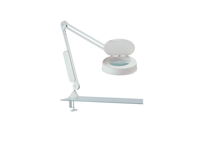Luxo LFM Illuminated Magnifier With Desk Clamp