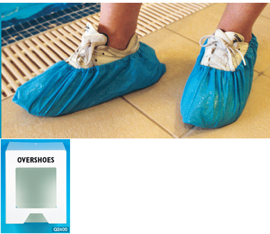 Overshoes Plastic Box of 30