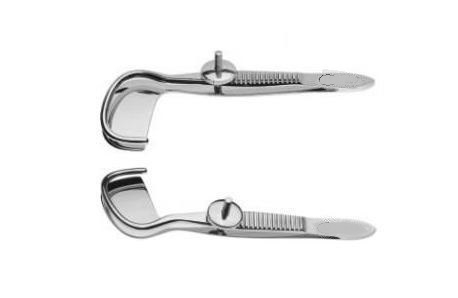 SNELLEN Entropium Forceps With Screw  Right Design 10 cm