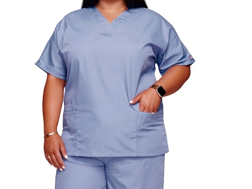 Cherokee V Neck Scrub Top For Women Ciel M	