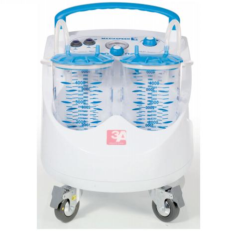 Electrical Surgical Aspirator Operating Theatre and Hospitals Free Flow 90l/min 2 Jar 4it Foot control lever