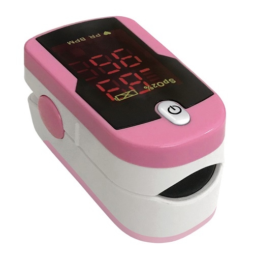 Fingertip Pulse Oximeter Pink
