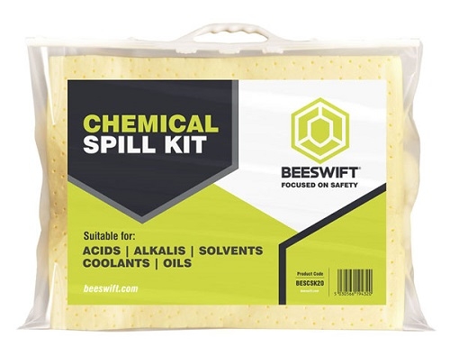 Chemical Spill Kit 20 Litre Clear