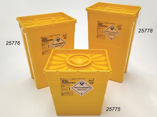 Hospital Waste Container 30Litre Double Lid 	