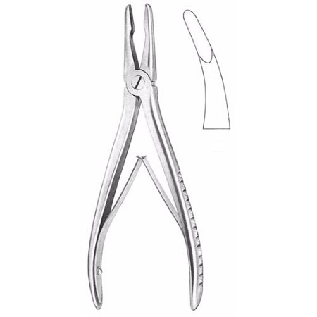 JANSEN Bone Rongeur Forceps Straight 18 cm