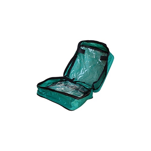   Green Nylon  First Aid Response Bag