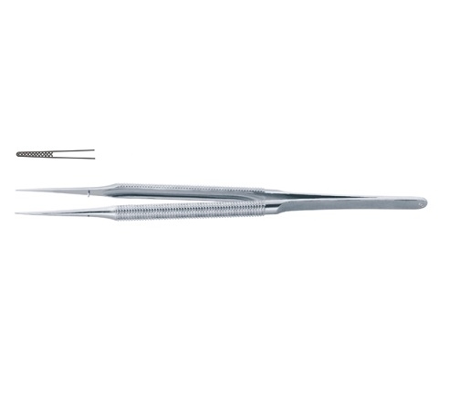 Micro Forceps Serrated  Jaws 20 cm