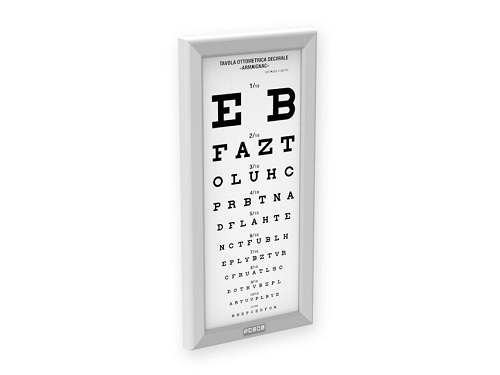 Ultra Slim Eye Test LED Chart