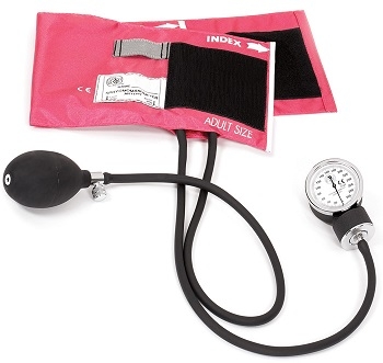 Standard Aneroid Sphygmomanometer For Nurses Black