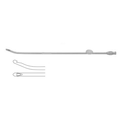 RANDALL Suction Biopsy Curette 4.0mm 24 cm