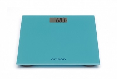Omron Digital Personal Scale in Ocean Blue 