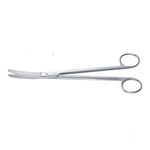 WERTHEIM Gynecological Scissors Curved 23 cm