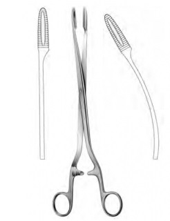 SIMS-MAIER Dressing & Cotton Swab Forceps Curved 28 cm
