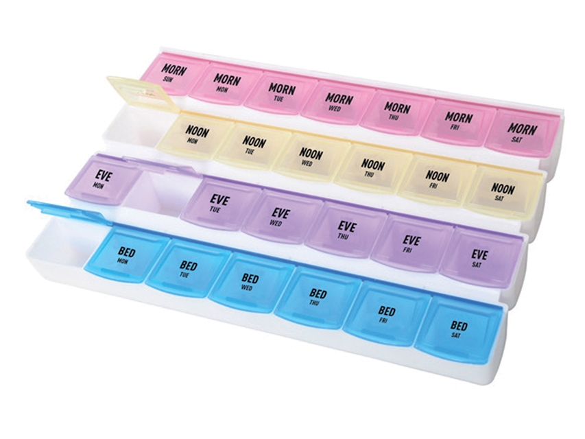 Easy Planner Pill Box 7 Days Planner Spanish 