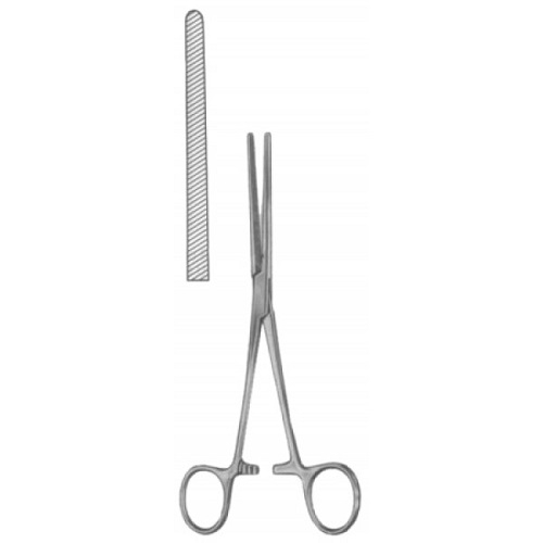 BABY-DOYEN Intestinal Clamp Forceps Curved 18 cm