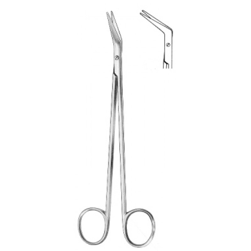 POTTS-SMITH Dissecting & Vascular Scissors 40* Angle 19 cm