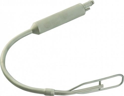 Biggs Mammaplasty Retractor with Suction and Fibre -Optic