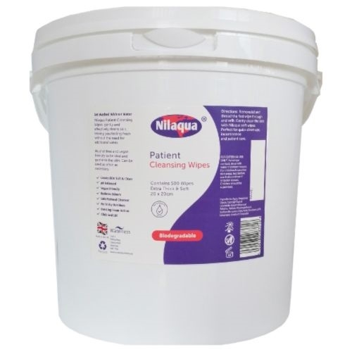 Biodegradable Patient Cleansing Wipes 500 Wipes 