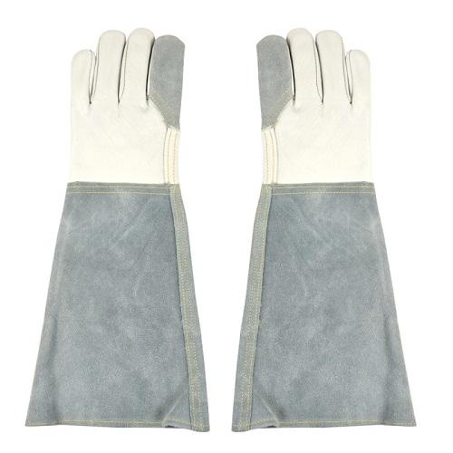 Veterinary Leather Safety Gloves