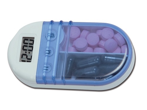 Pocket Pill Box Timer