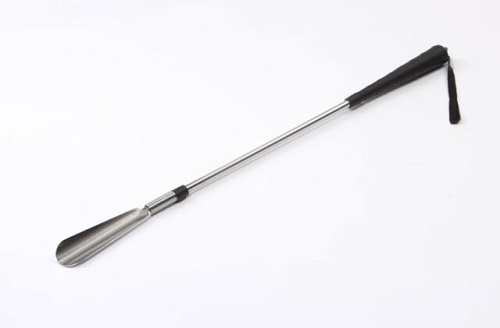 Long Stemmed Chrome Shoehorn