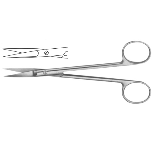 JOSEPH Dissecting & Vascular Scissors Curved 14 cm